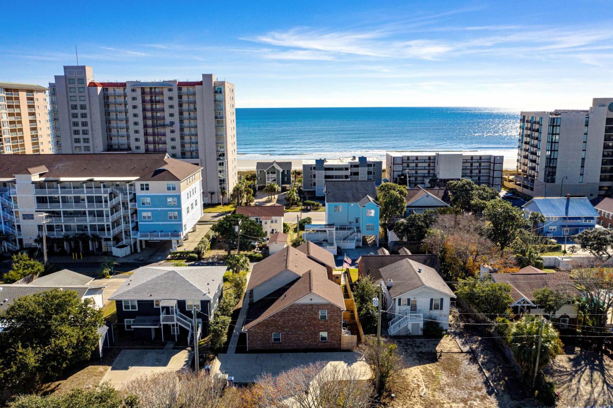 默特尔比奇1408 Perrin Dr, Unit A - Ocean Walk Sleeps 8别墅 外观 照片