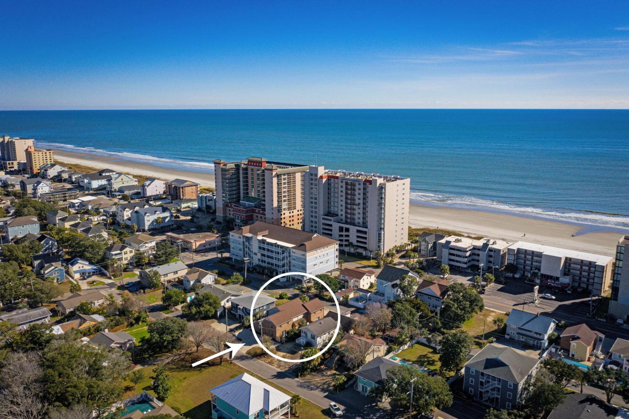 默特尔比奇1408 Perrin Dr, Unit A - Ocean Walk Sleeps 8别墅 外观 照片
